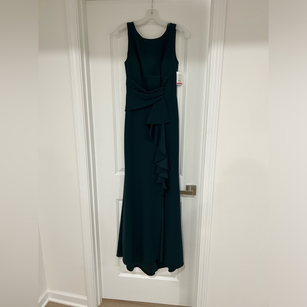 Dark Green Gown Dress homecoming prom